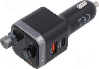 SAVIO FM transmitter | microSD,USB