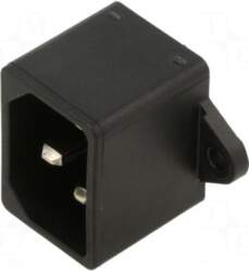 SCHURTER Connector: AC supply | plug