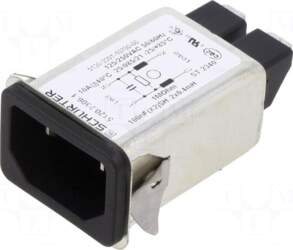 SCHURTER Connector: AC supply | socket