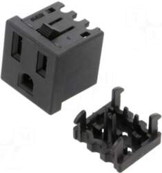 SCHURTER Connector: AC supply | socket