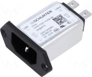 SCHURTER Connector: AC supply | socket