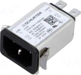 SCHURTER Connector: AC supply | socket