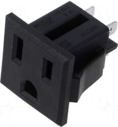 SCHURTER Connector: AC supply | socket