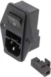 SCHURTER Connector: AC supply | socket