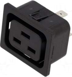 SCHURTER Connector: AC supply | socket