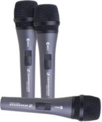 SENNHEISER 3-PACK E835-S, MICROPHONE SET WITH