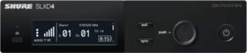 Shure SLXD4E-G59 wireless microphone receiver Desktop