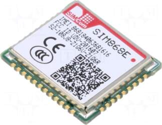 SIMCOM Module: GPRS/GNSS | Bluetooth: 4