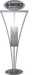 Sirio stand for antenna presentation Cod