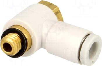 SMC Push-in fitting | threaded,angled