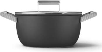 Smeg CSF2412BLM multi pot Black Aluminium