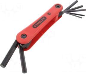 STANLEY Wrench: hex key-set | Plating: