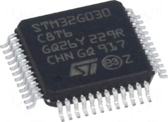 STMicroelectronics ARM microcontroller | Flash: 64kB