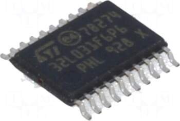STMicroelectronics ARM microcontroller | Flash: 32kB