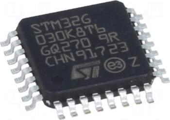 STMicroelectronics IC: STM32 ARM microcontroller |