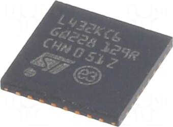 STMicroelectronics IC: STM32 ARM microcontroller |