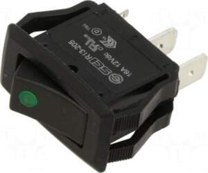 SWITCH COMPONENTS ROCKER | SPST |