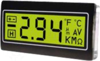 TDE INSTRUMENTS Voltmeter | digital,mounting