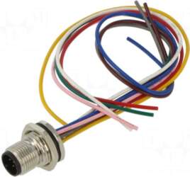 TE Connectivity Connector: M12 | plug