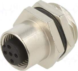 TE Connectivity Connector: M12 | socket