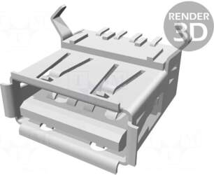 TE Connectivity Connector: USB A |