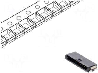 TE Connectivity Connector: wire-board | socket