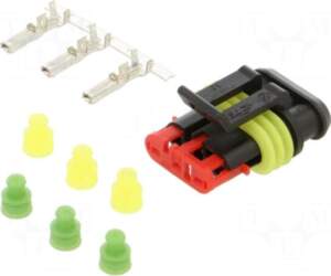 TE Connectivity Connector: wire-wire | plug