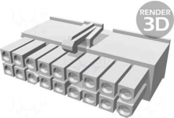 TE Connectivity Connector: wire-wire | plug