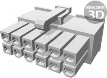TE Connectivity Plug | wire-wire/PCB |