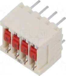 TE Connectivity Switch: DIP-SWITCH | Poles