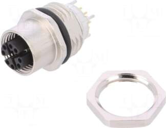 TELEGÄRTNER Socket | M12 | PIN: