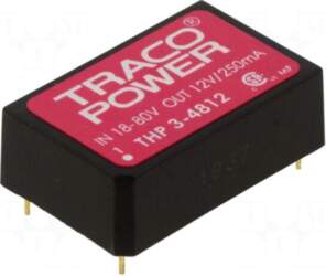 TRACO POWER Converter: DC/DC | 3W