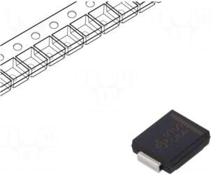 VISHAY Diode: Schottky rectifying | SMC