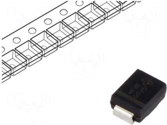 VISHAY Diode: Schottky rectifying | SMB
