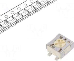 VISHAY Potentiometer: mounting | 5kΩ |