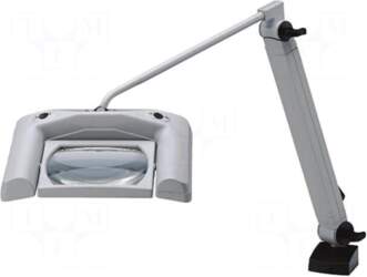 WALDMANN Desk magnifier | with backlight