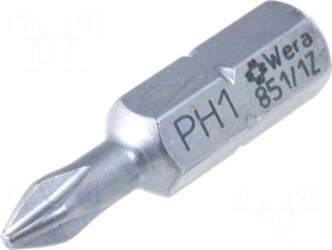 WERA Screwdriver bit | Phillips |