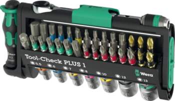 WERA TOOL-CHECK PLUS tool set, 39