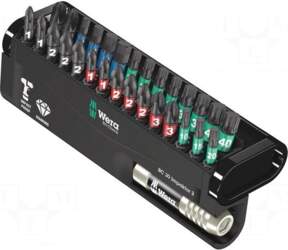 WERA Tools set: screwdriver bits |