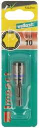 WOLFCRAFT Screwdriver bit | 6-angles socket