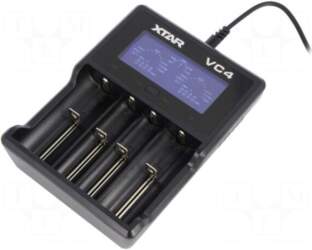 XTAR Charger: microprocessor-based | Li-Ion,Ni-MH