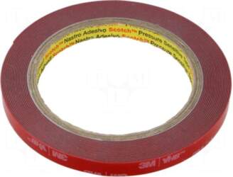 3M Tape: fixing | W: 9mm