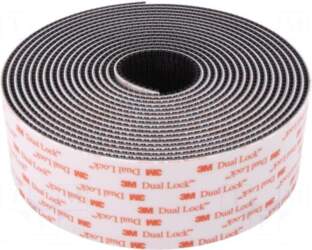 3M Tape: hook and loop |