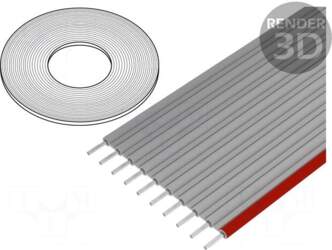 3M Wire: ribbon | 2.54mm