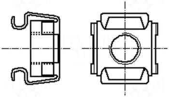 BOSSARD Nut | cage | M3