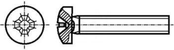 BOSSARD Screw | M4x8 | DIN: