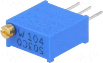BOURNS Potentiometer: mounting | multiturn |
