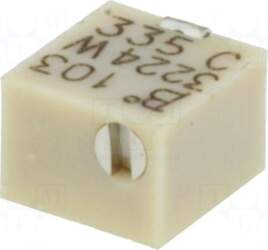 BOURNS Potentiometer: mounting | multiturn |