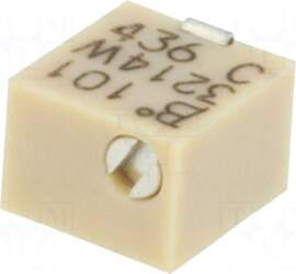 BOURNS Potentiometer: mounting | vertical,multiturn