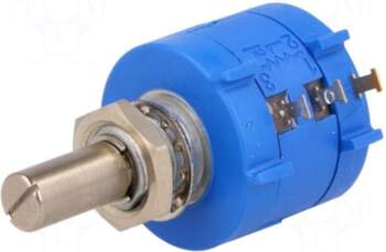 BOURNS Potentiometer: shaft | multiturn |